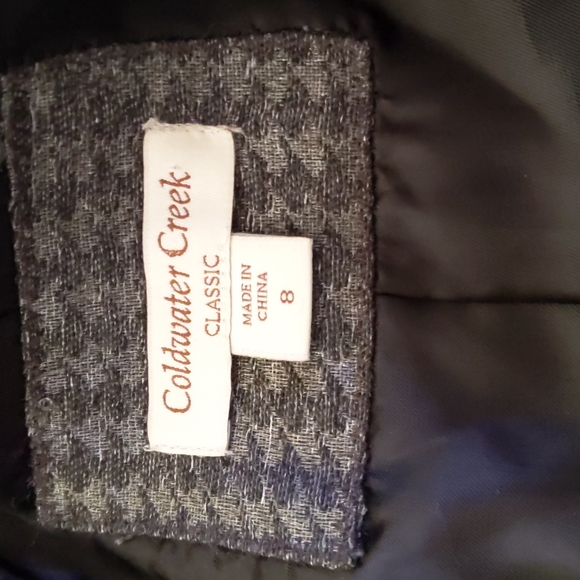 Coldwater creek short jacket size 8 - Picture 8 of 14